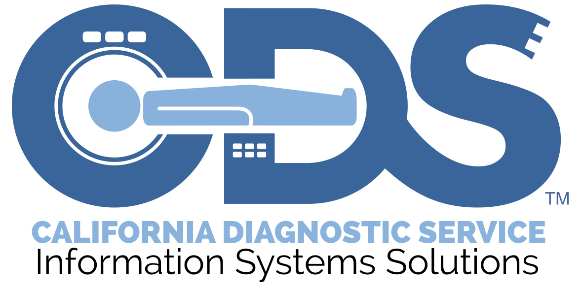 Este es el logo de California Diagnostic service